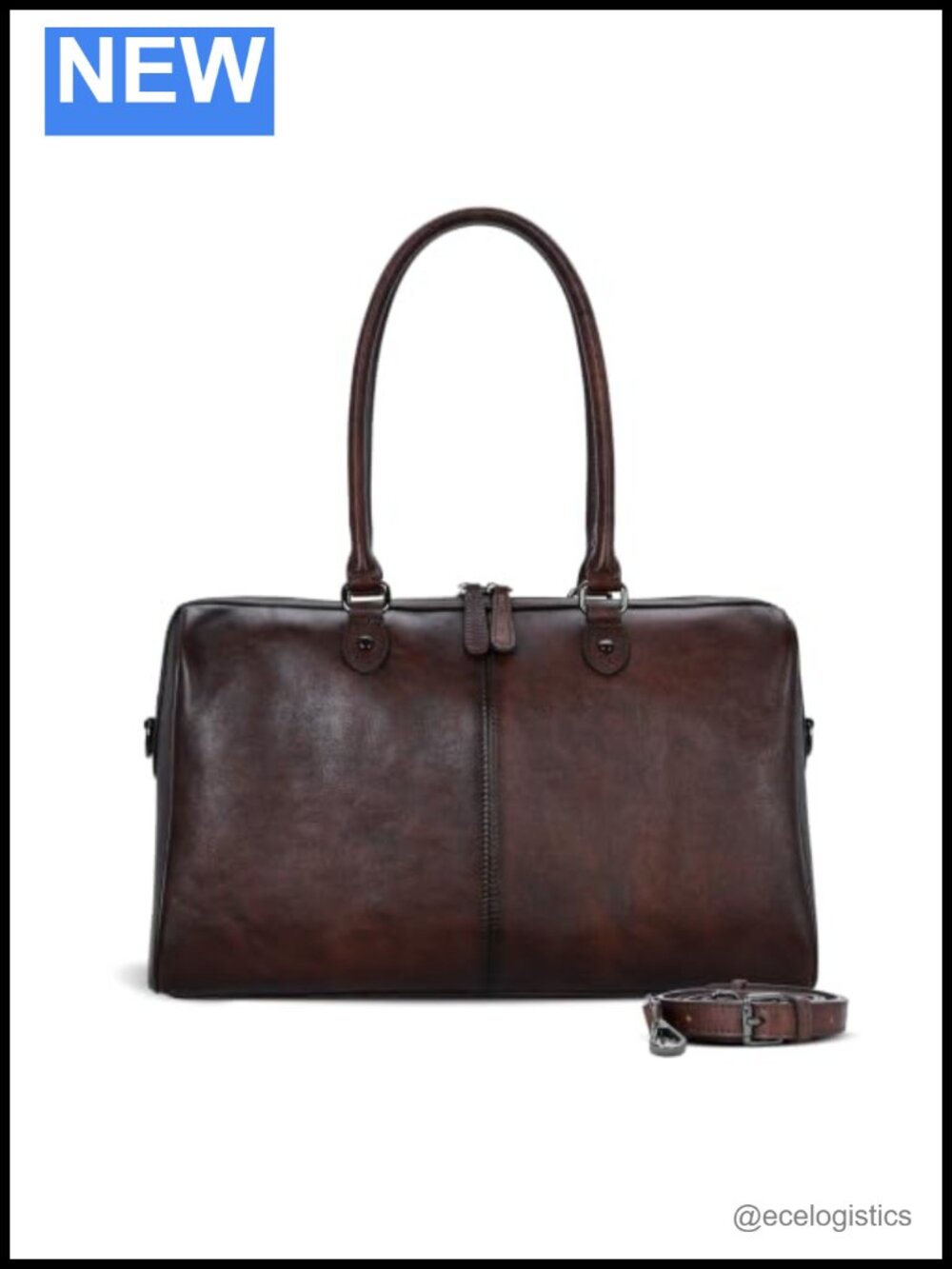 Genuine Leather Satchel Handbag Tote for Women Shoulder Bag with Suede Lining